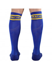 MACHO - CALZINO LUNGO TAGLIA UNICA BLU