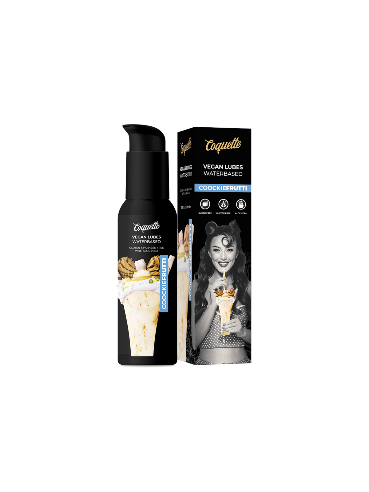 COQUETTE CHIC DESIRE - LUBRIFICANTE VEGANO ESPERIENZA PREMIUM COOKIEFRUTTI 100ML