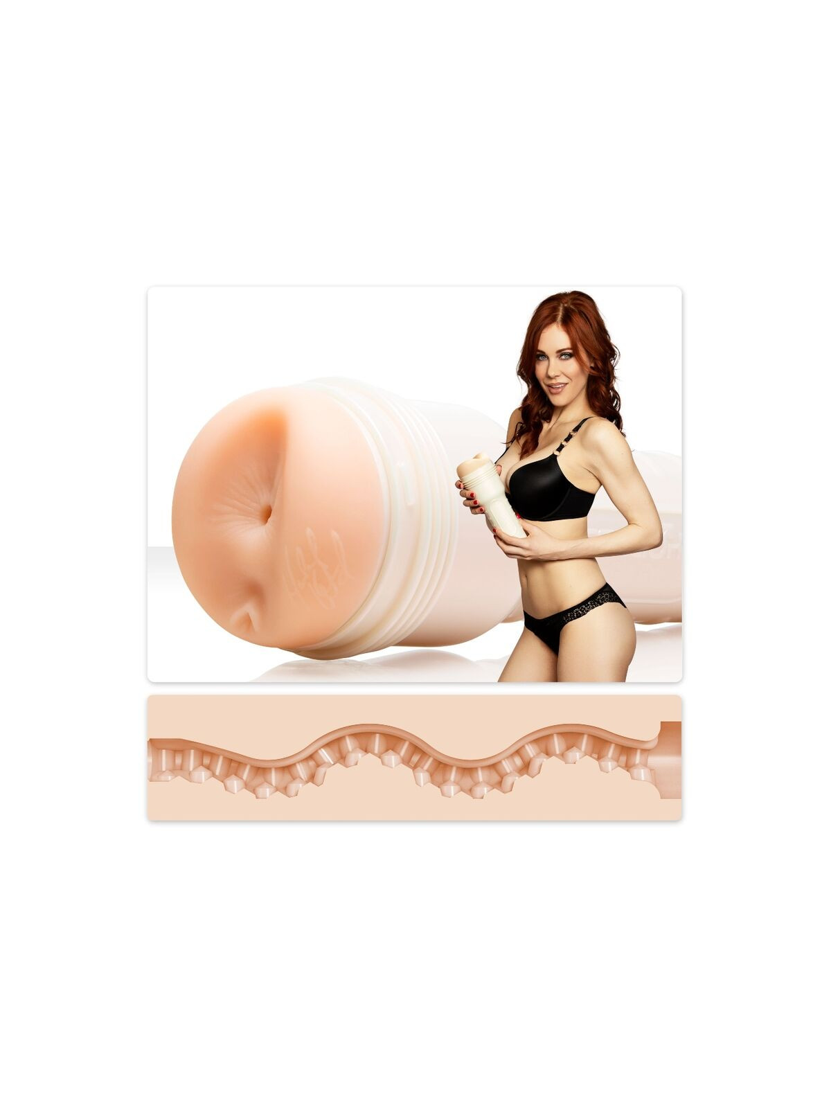 FLESHLIGHT GIRLS - MAITLAND WARD ANO TEXTURE PULCINI STRETTI