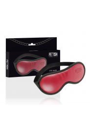 FETISH SUBMISSIVE DARK ROOM - MASCHERA VEGANA IN PELLE CON FODERA IN NEOPRENE