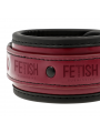 FETISH SUBMISSIVE DARK ROOM - MANETTE VEGAN IN PELLE CON FODERA IN NEOPRENE