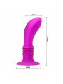 PRETTY LOVE - BOOTY PASSION VIBRATOR PLUG 10V