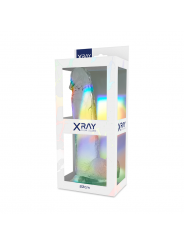 X RAY - IMBRAGATURA + CAZZO CON SFERE 22 CM -O- 4.6 CM