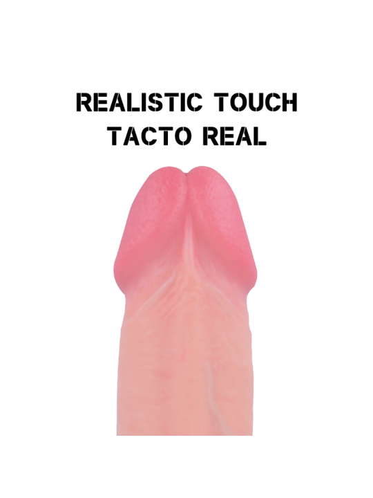 ROCKARMY - IMBRACATURA + DILDO REALISTICO TIGRE A DOPPIA DENSIT 14 CM -O- 4.46 CM