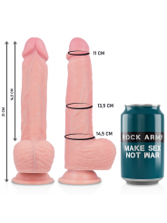 ROCKARMY - IMBRACATURA + SILICONE LIQUIDO PREMIUM SPITFIRE REALISTICO 21 CM -O- 4.62 CM