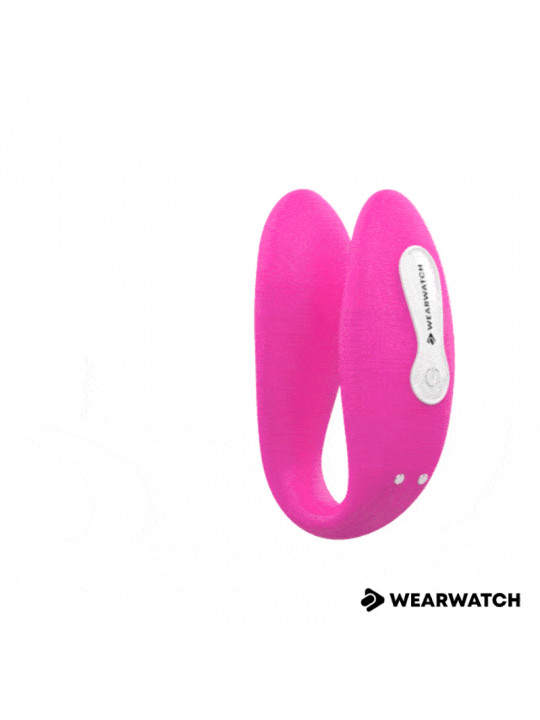 WEARWATCH - VIBRATORE WATCHME A DOPPIA TECNOLOGIA FUCSIA / ACQUA DI MARE