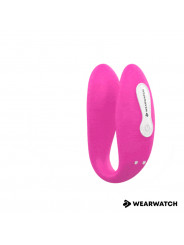 WEARWATCH - VIBRATORE WATCHME DOPPIA TECNOLOGIA FUCSIA/AZABACHE