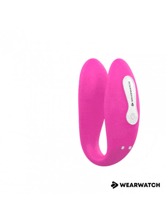 WEARWATCH - VIBRATORE WATCHME DOPPIA TECNOLOGIA FUCSIA/AZABACHE