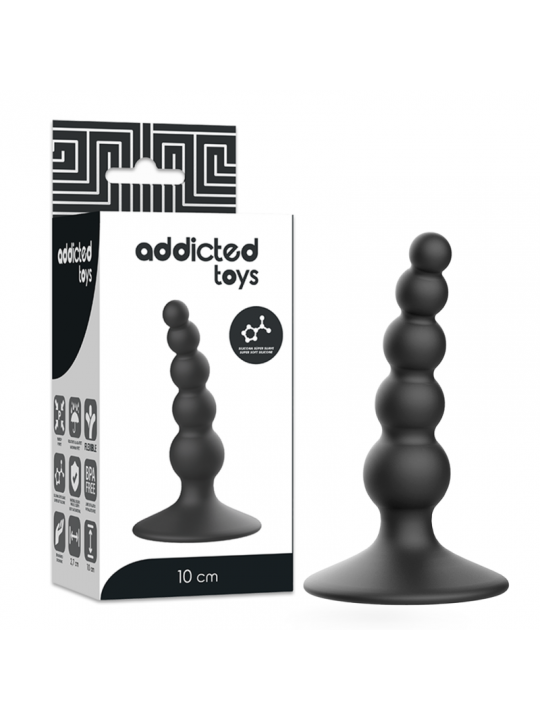 ADDICTED TOYS - PLUG SESSUALE ANALE 10 CM NERO