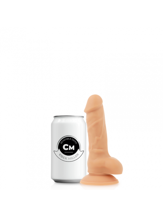 COCK MILLER - IMBRACATURA + COCKSIL IN SILICONE DENSIT ARTICOLABILE 13 CM