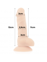 COCK MILLER - IMBRACATURA + COCKSIL IN SILICONE DENSIT ARTICOLABILE 13 CM