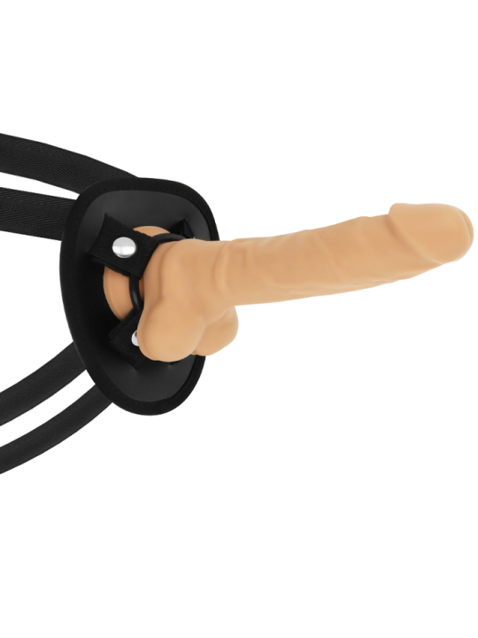 COCK MILLER - IMBRACATURA + COCKSIL ARTICOLABILE DENSIT SILICONE 19,5 CM