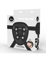 COCK MILLER - IMBRACATURA + COCKSIL ARTICOLABILE DENSIT SILICONE 19,5 CM