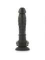 COCK MILLER - IMBRACATURA + COCKSIL ARTICOLABILE DENSIT SILICONE NERO 19,5 CM