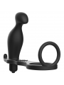 ADDICTED TOYS - PLUG ANALE CON ANELLO IN SILICONE NERO 12 CM