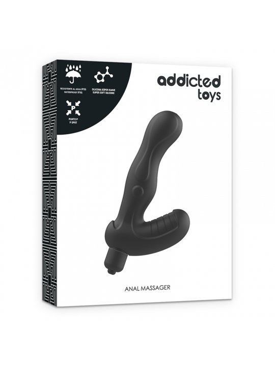 ADDICTED TOYS - P-SPOT VIBE STIMOLATORE ANALE DELLA PROSTATA IN SILICONE