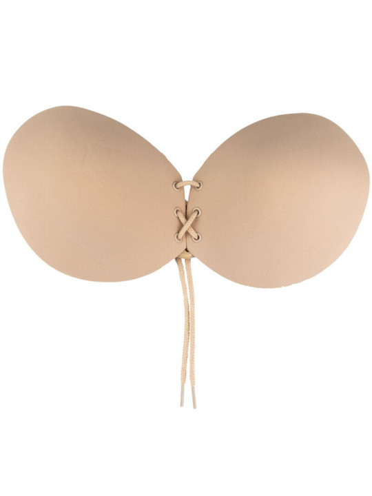 BYE-BRA - REGGISENO ADHESIVO ENTRELAZADO BEIGE COPPA C