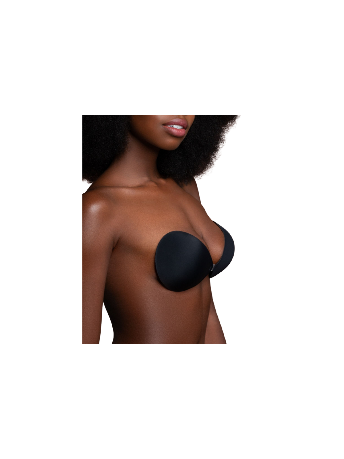 BYE-BRA - REGGISENO INVISIBLE NERO COPPA A