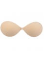 BYE-BRA - REGGISENO INVISIBLE BEIGE COPPA A