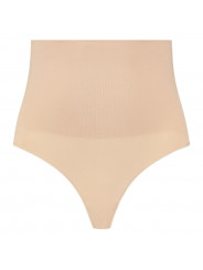 BYE-BRA - FAJA SENZA CUCITURE STILE PERIZOMA BEIGE MISURARE S