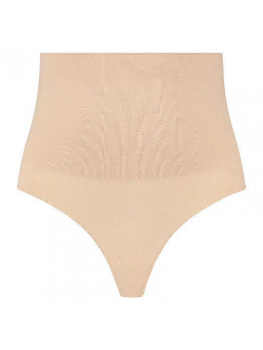 BYE-BRA - FAJA SENZA CUCITURE STILE PERIZOMA BEIGE MISURARE S