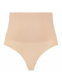 BYE-BRA - FAJA SENZA CUCITURE STILE PERIZOMA BEIGE MISURARE S