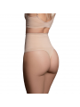 BYE-BRA - FAJA SENZA CUCITURE STILE PERIZOMA BEIGE MISURARE XL