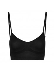 BYE-BRA - MEDIUM CONTROL REGGISENO SENZA CUCITURE NERO MISURARE S