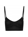 BYE-BRA - MEDIUM CONTROL REGGISENO SENZA CUCITURE NERO MISURARE S