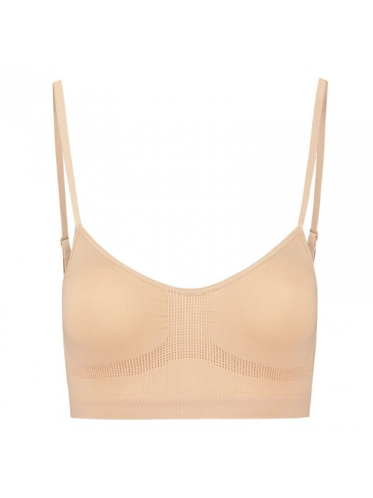 BYE-BRA - MEDIUM CONTROL REGGISENO SENZA CUCITURE BEIGE MISURARE S