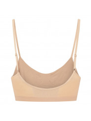 BYE-BRA - MEDIUM CONTROL REGGISENO SENZA CUCITURE BEIGE MISURARE S