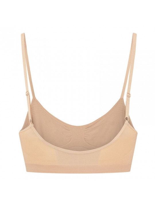 BYE-BRA - MEDIUM CONTROL REGGISENO SENZA CUCITURE BEIGE MISURARE S