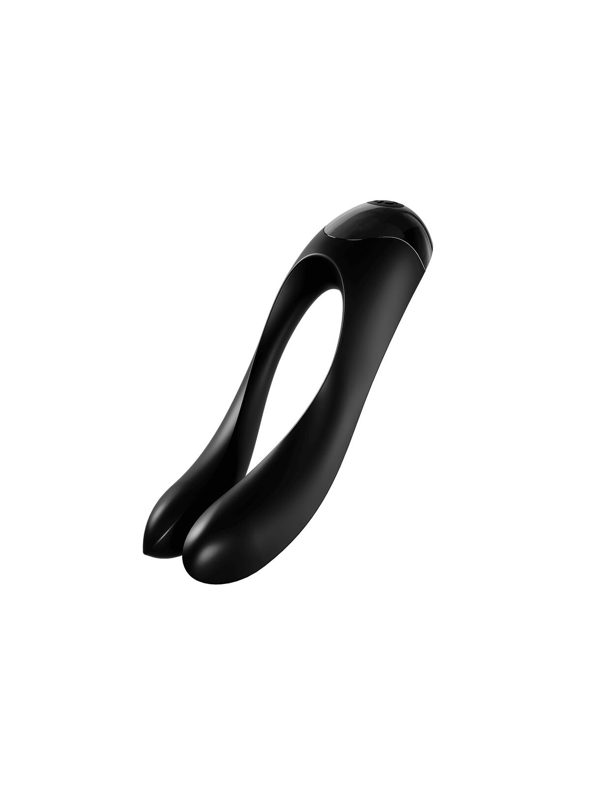 SATISFYER - VIBRATORE DA DITO CANDY CANE NERO