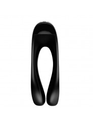 SATISFYER - VIBRATORE DA DITO CANDY CANE NERO