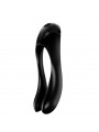 SATISFYER - VIBRATORE DA DITO CANDY CANE NERO