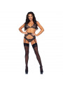 LEG AVENUE - SET TRE PEZZI SHINNY M