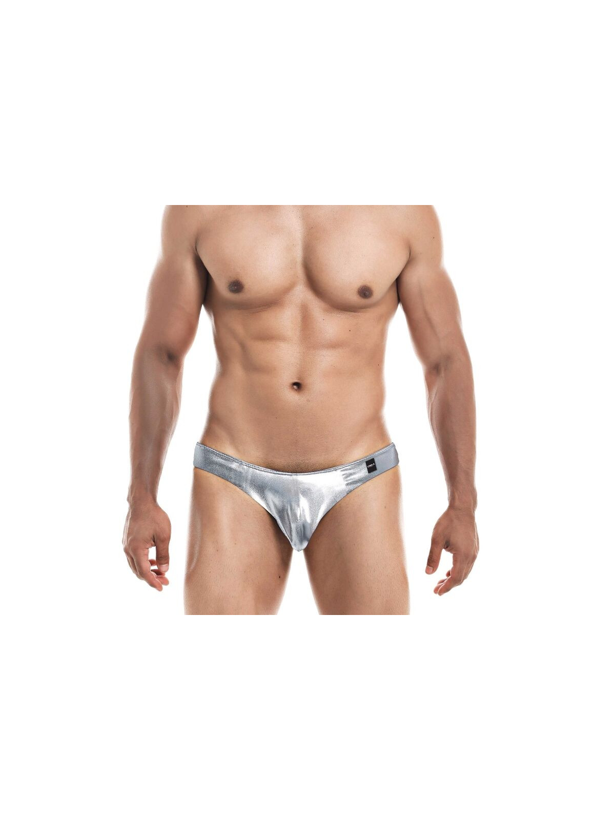 CUT4MEN - LOW RISE BRIEF SILVER XL