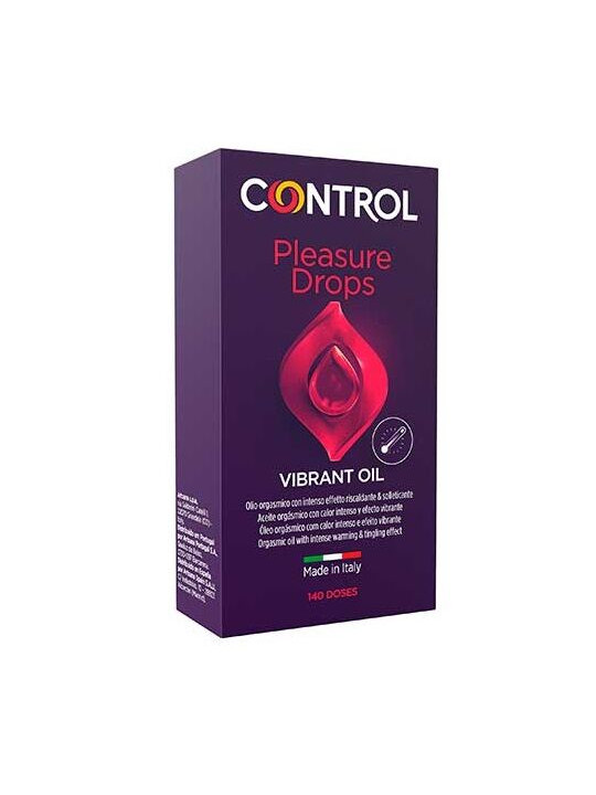 CONTROL - PLEASURE DROPS OLIO VIBRATORE