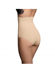 BYE-BRA - FAJA SENZA CUCITURE STILE PANTIES BEIGE MISURARE S