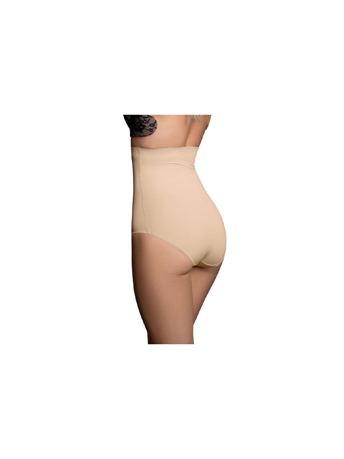 BYE-BRA - FAJA SENZA CUCITURE STILE PANTIES BEIGE MISURARE S