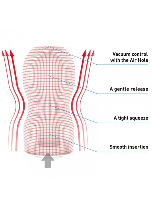 TENGA - MASTURBADOR DURO ORIGINALE CON COPPA A VUOTO