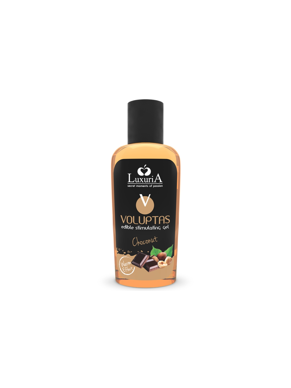 INTIMATELINE LUXURIA - VOLUPTAS GEL DA MASSAGGIO ALIMENTARE EFFETTO RISCALDANTE - CIOCCOLATO 100 ML