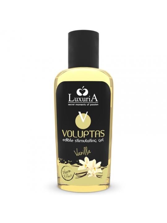 INTIMATELINE LUXURIA - VOLUPTAS GEL DA MASSAGGIO ALIMENTARE EFFETTO RISCALDANTE - VANIGLIA 100 ML