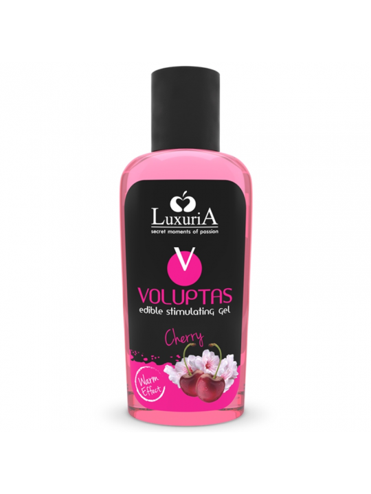 INTIMATELINE LUXURIA - VOLUPTAS GEL DA MASSAGGIO ALIMENTARE EFFETTO RISCALDANTE - CILIEGIA 100 ML