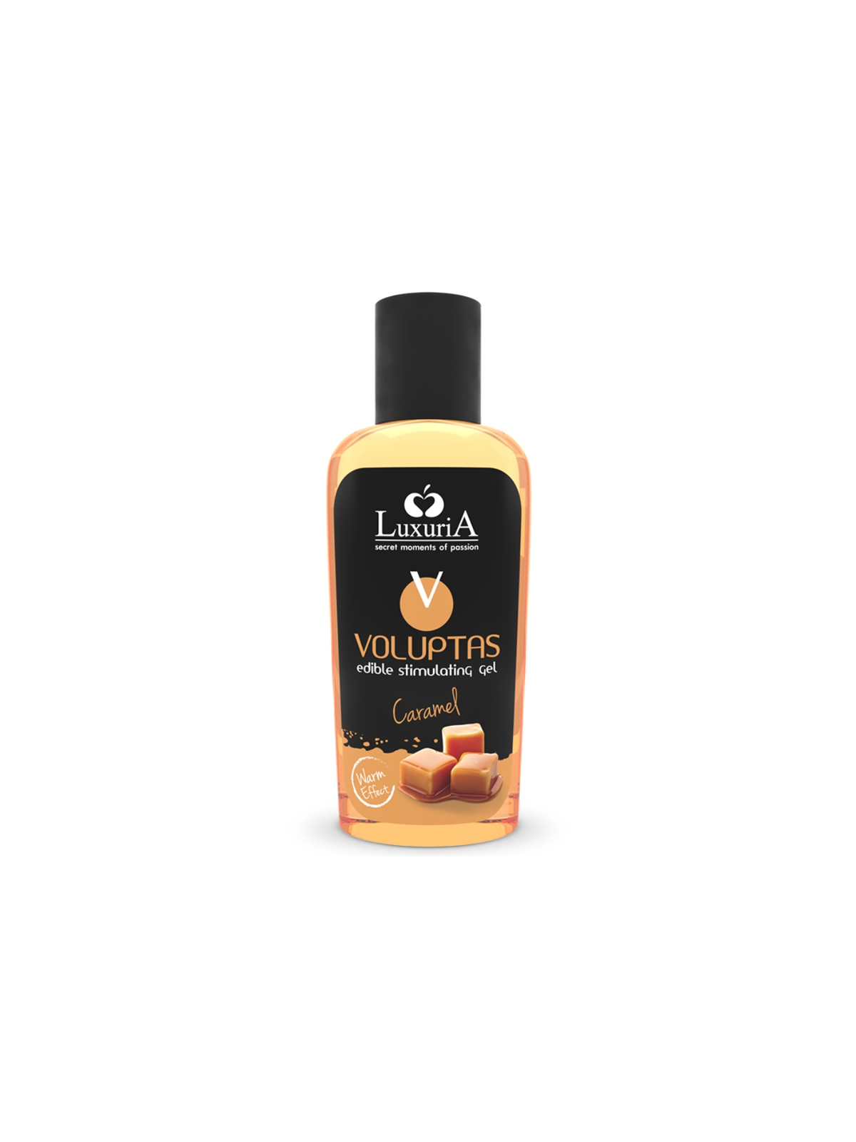 INTIMATELINE LUXURIA - VOLUPTAS GEL DA MASSAGGIO ALIMENTARE EFFETTO RISCALDANTE - CARAMEL 100 ML