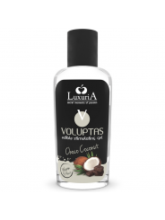 INTIMATELINE LUXURIA - VOLUPTAS GEL DA MASSAGGIO ALIMENTARE EFFETTO RISCALDANTE - COCCO E CREMA 100 ML