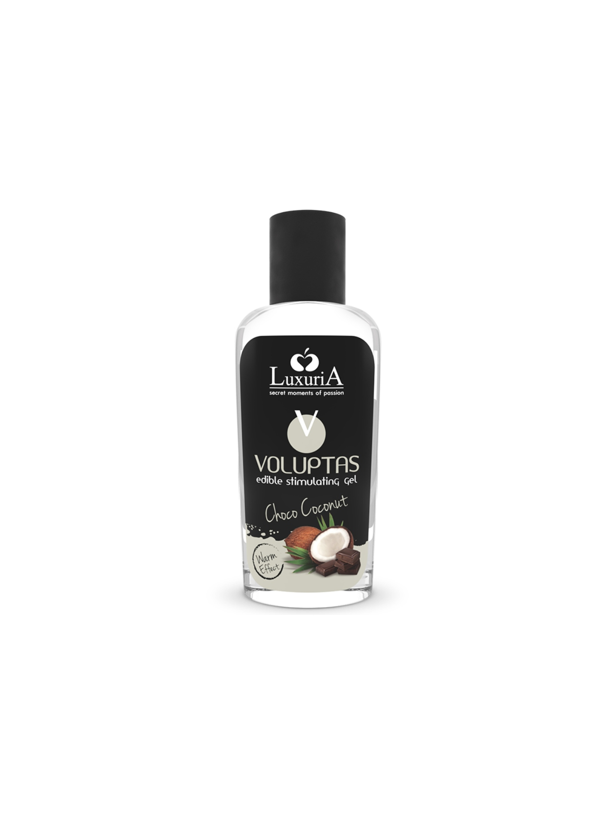 INTIMATELINE LUXURIA - VOLUPTAS GEL DA MASSAGGIO ALIMENTARE EFFETTO RISCALDANTE - COCCO E CREMA 100 ML