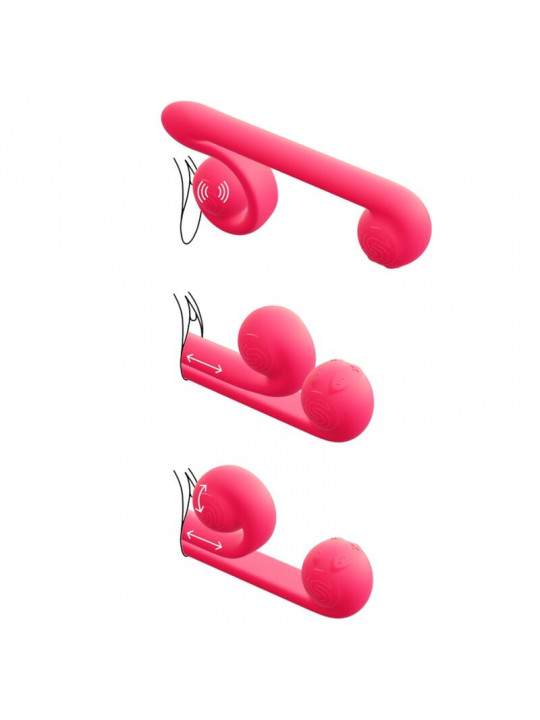 SNAIL VIBE - VIBRATORE MULTIAZIONE PINK