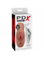 PDX PLUS - FIGA PERFETTA DOPPIO STROKER VAGINA E ANO MASTURBATORE