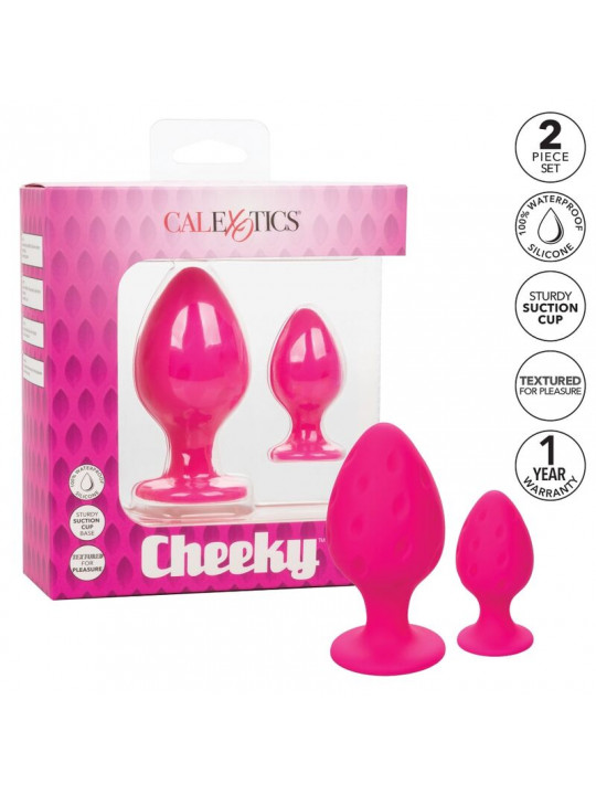 CALEXOTICS - BUTTPLUG CHEEKY ROSA